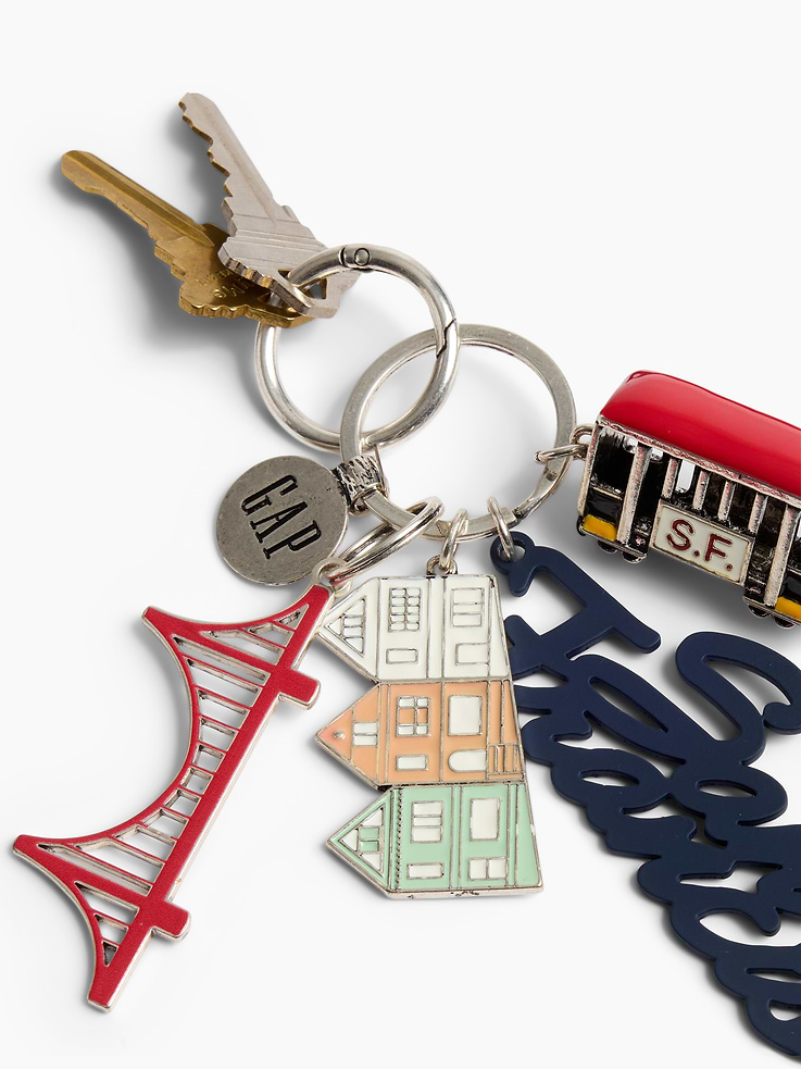 Image 3 of 4, San Francisco Bag Charm