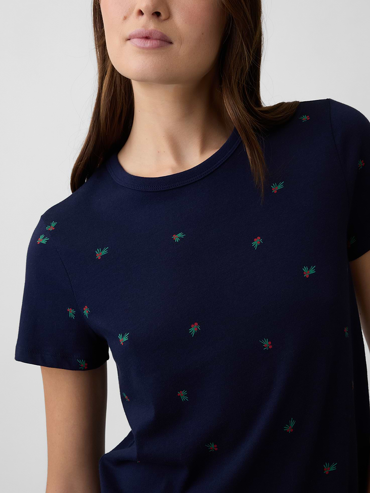 Image 4 of 5, Favorite Crewneck Graphic T-Shirt