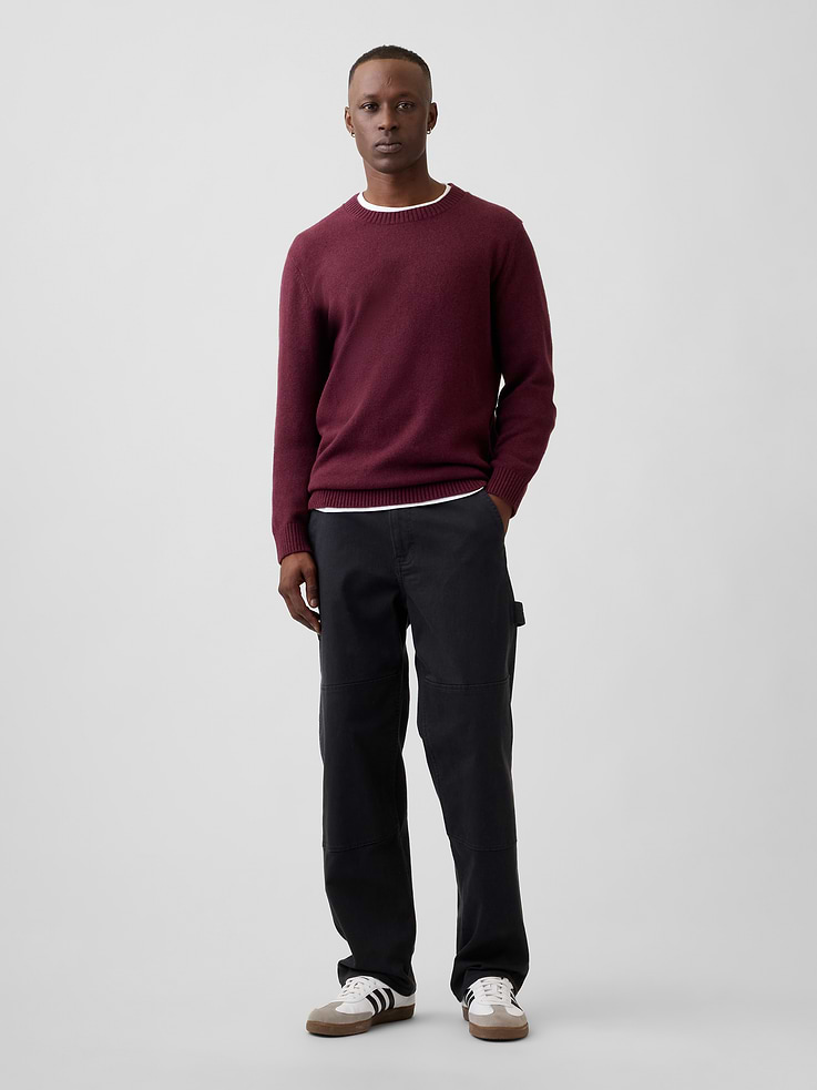 Image 3 of 5, CashSoft Crewneck Sweater