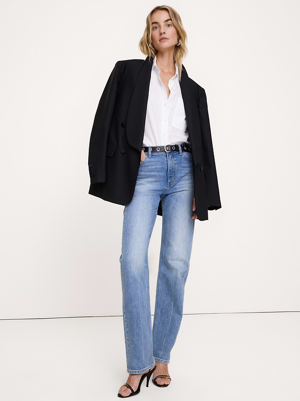 The Oversized Shirt in Cotton Poplin