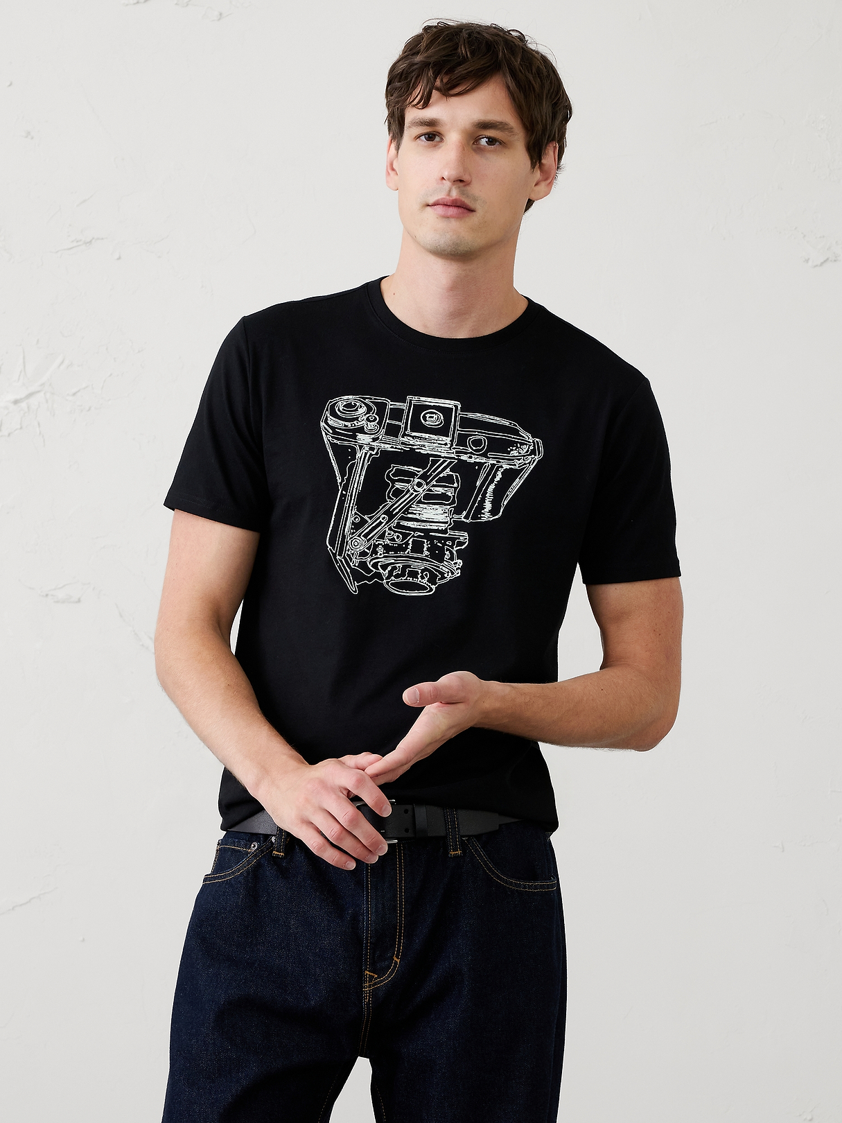 BANANAMAN Tシャツ ブラック Graphic T-Shirt | Banana Republic Factory