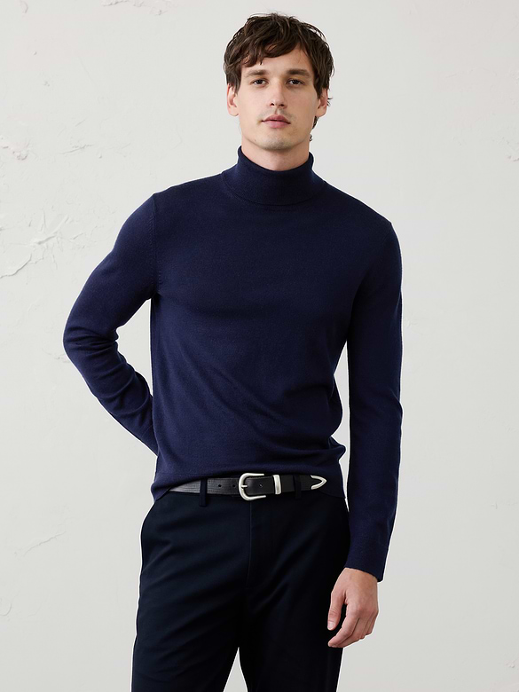 Merino Turtleneck Sweater
