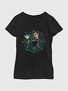 Image 1 of 4, Soft cotton T-shirt., Crewneck., Short sleeves., Officially licensed K-Pop Demon Hunters Zoey Web graphic at front. Fifth Sun is an internationally recognized manufacturer of exclusive licensed graphic apparel and innovative fashions for premium brands like Star Wars, Disney, Marvel, and Nintendo., This item is printed on demand