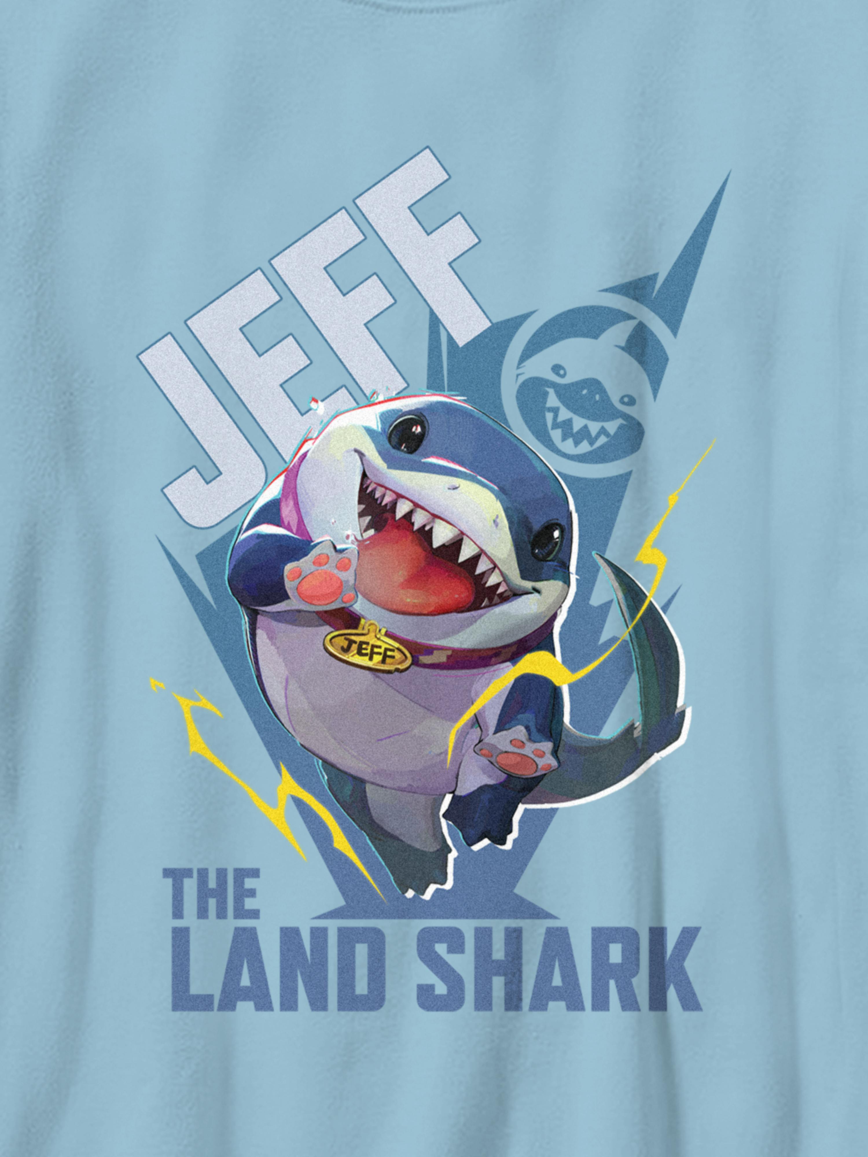 Image 2 of 4, Marvel Rivals Jeff The Landshark Graphic T-Shirt for Kids