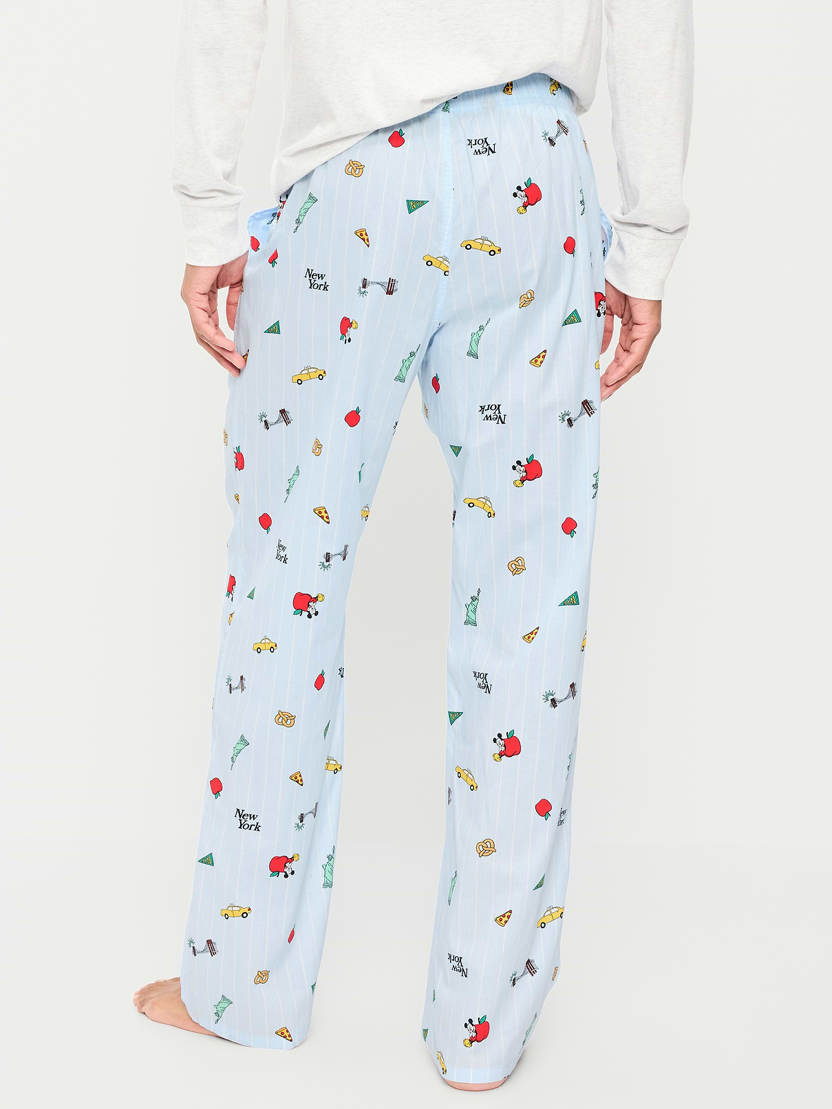 Image 2 of 3, Old Navy x Disney Poplin Pajama Pants for Men