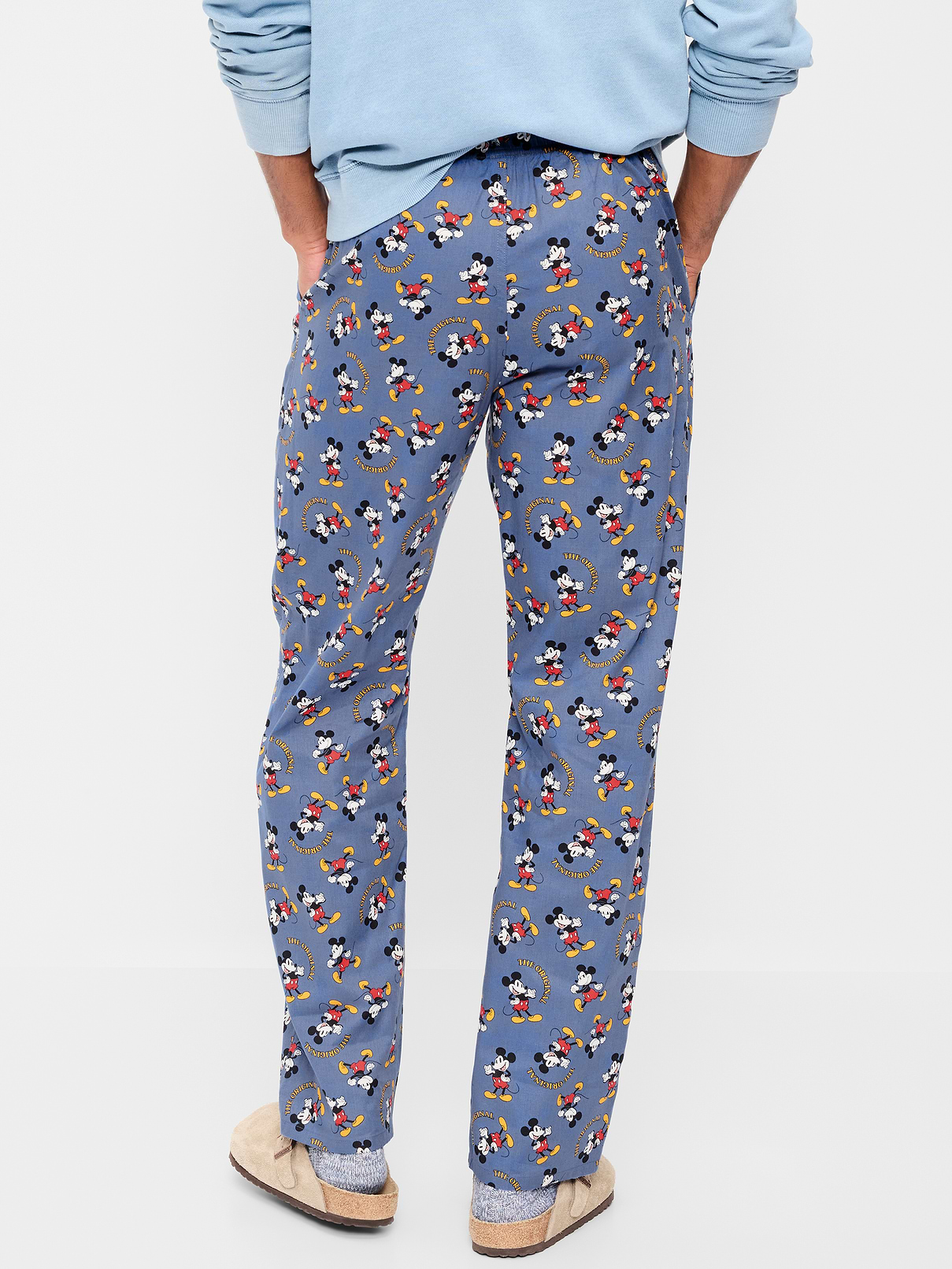 Image 2 of 3, Old Navy x Disney Poplin Pajama Pants for Men