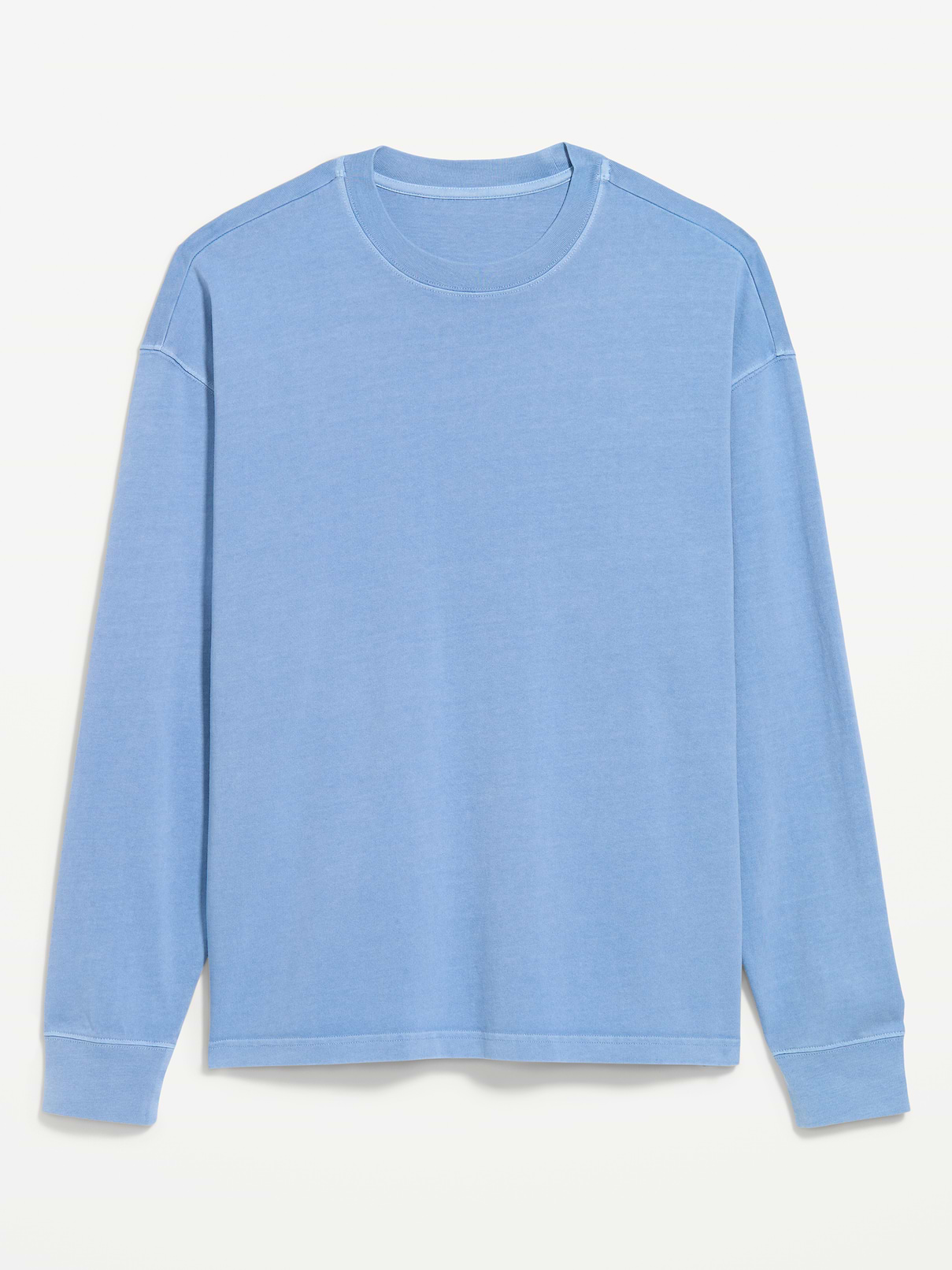 Image 1 of 2, rib-knit crew neck, long sleeves, Product #1181897
