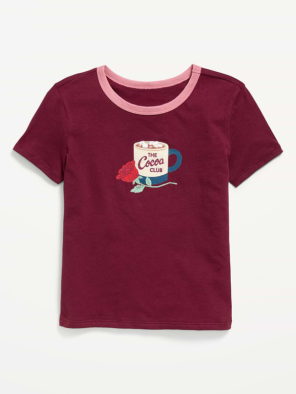 Short-Sleeve Graphic T-Shirt for Girls