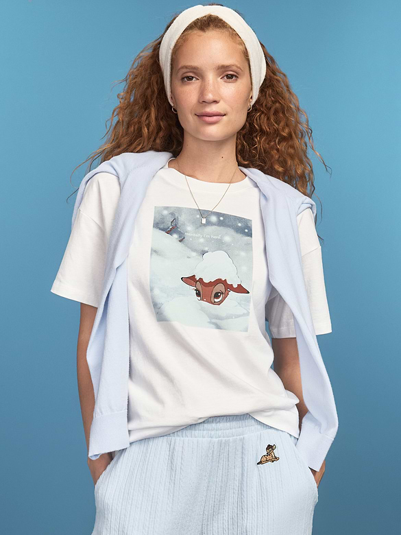 Old Navy x Disney Bambi EveryWear Crew-Neck T-Shirt for Women