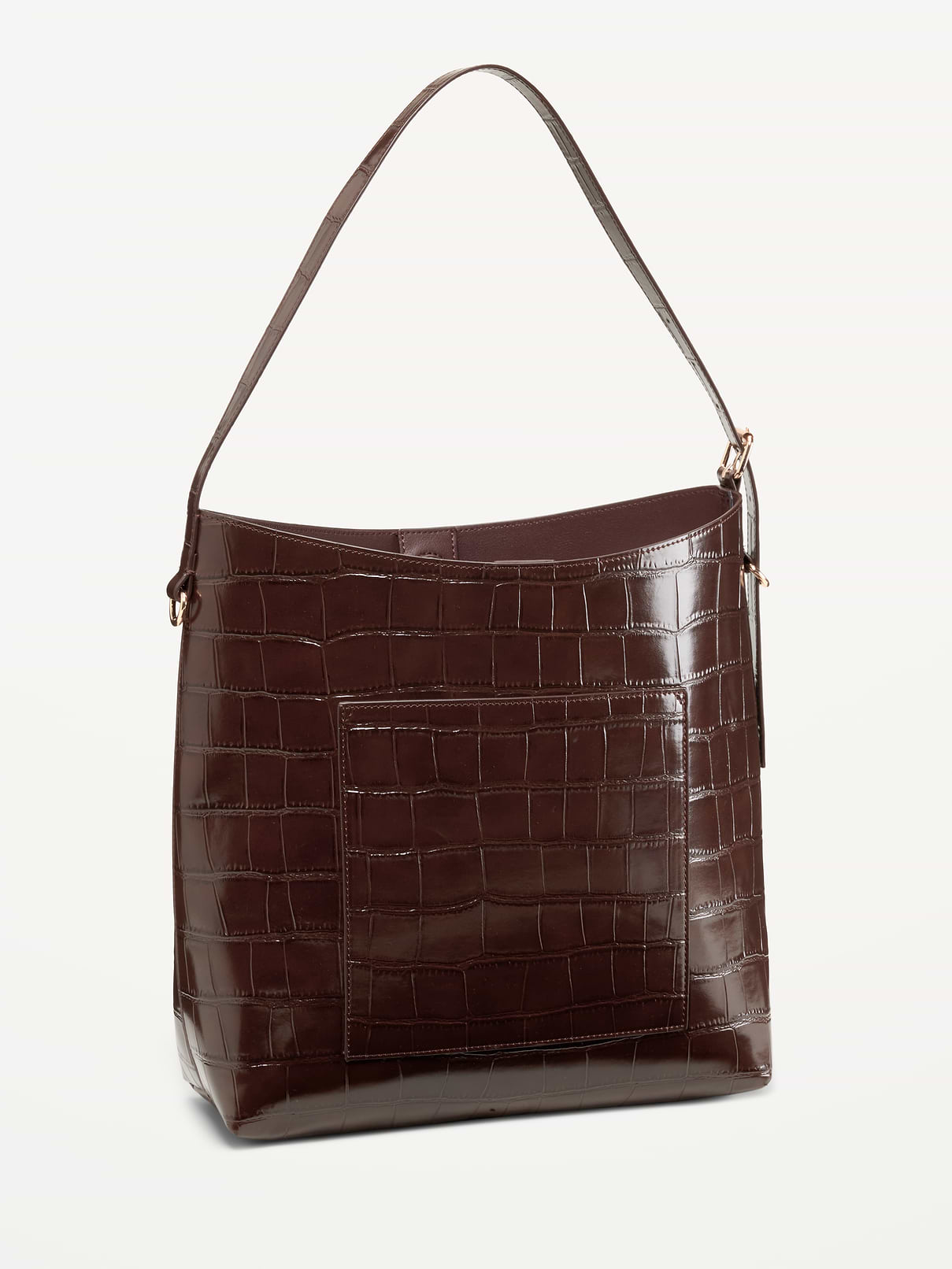Image 1 of 5, adjustable shoulder strap, metal tab closure, Product #1183495