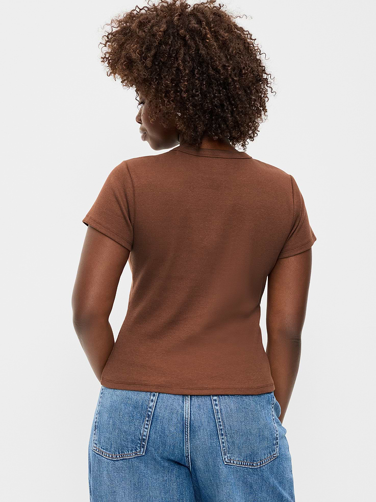 Image 7 of 9, Snug Graphic Ribbed T-Shirt