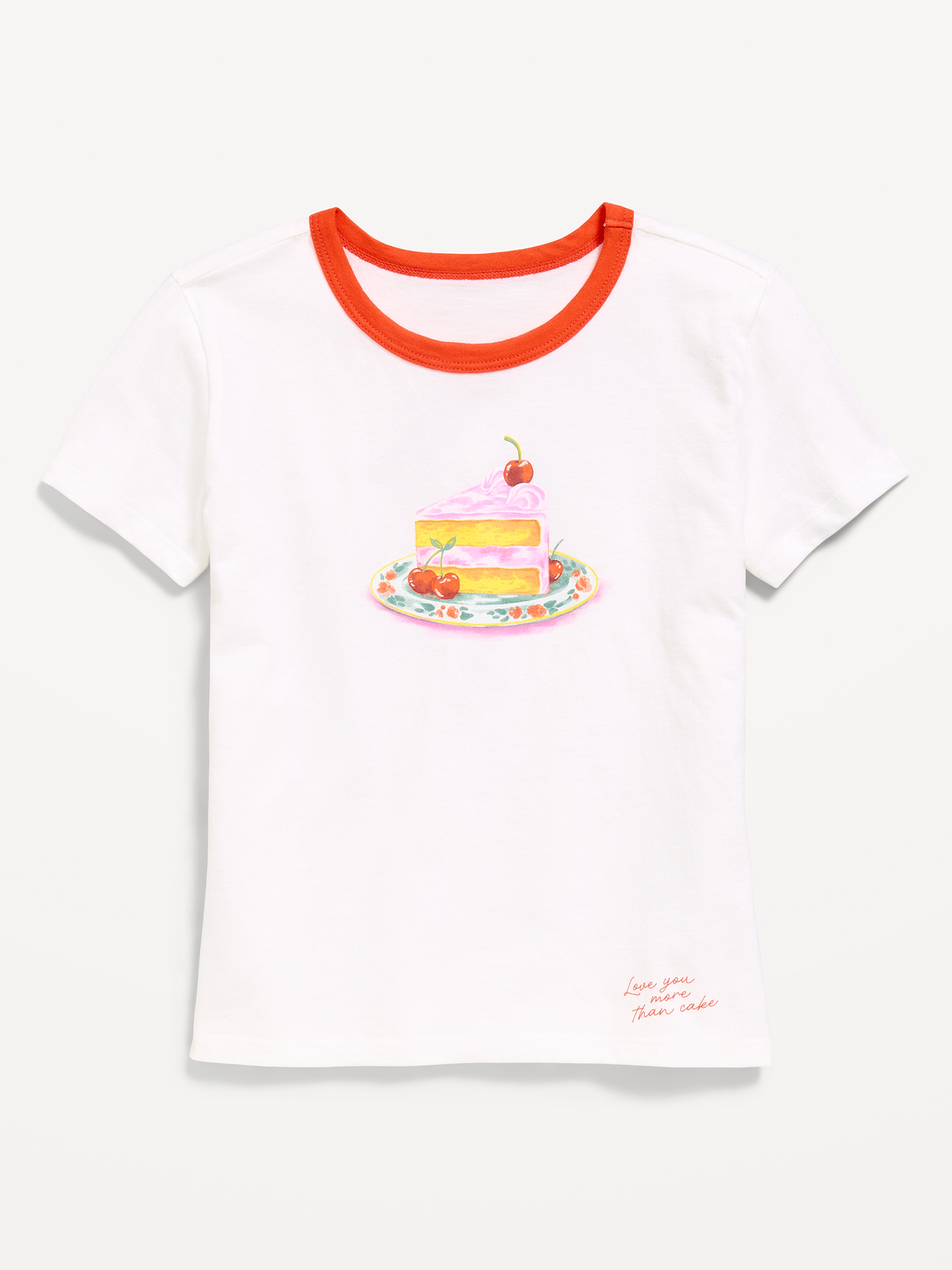 Image 1 of 1, crew neck, short sleeves, graphic at front, Product #1187046