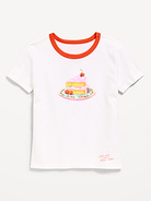 Image 1 of 1, crew neck, short sleeves, graphic at front, Product #1187046