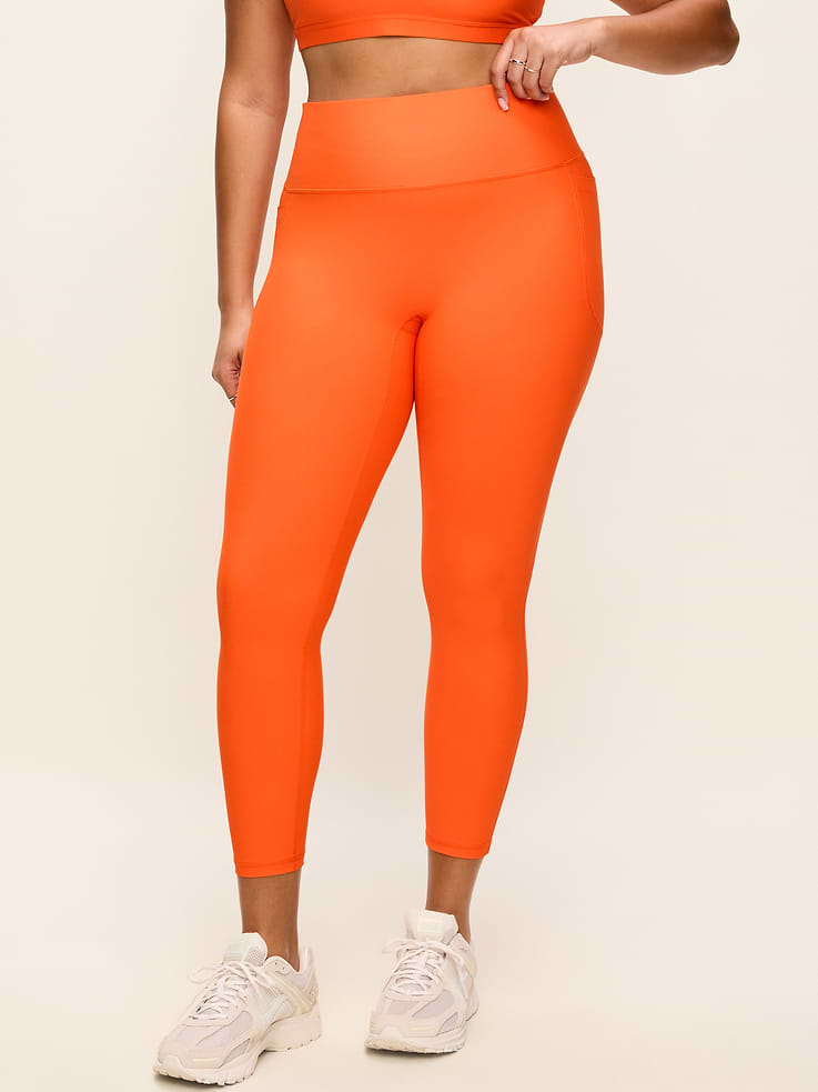 Image 8 of 9, Extra-High Waisted PowerSoft Boundless 7/8 Pocket Leggings – No Front Seam