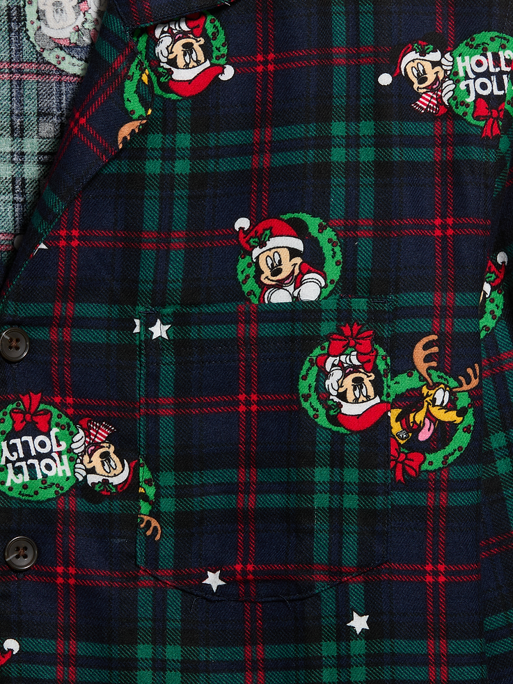 Image 4 of 5, Old Navy x Disney Flannel Pajama Set for Men, All-Access Cardmember