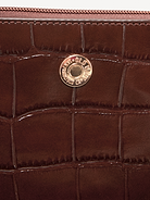 Image 5 of 5, Faux-Leather Wristlet
