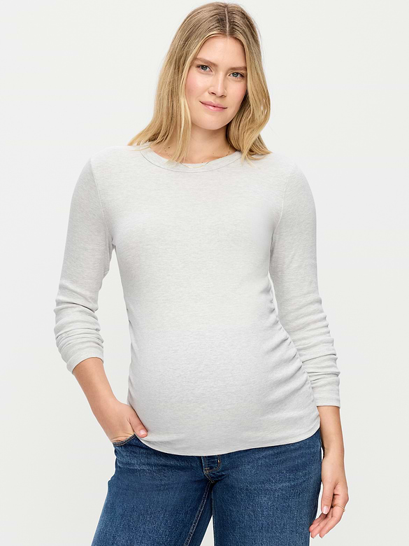 Maternity Snug Long-Sleeve T-Shirt