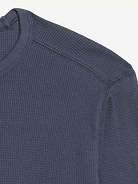 Image 3 de 3, T-shirt ras du cou en tissu gaufré