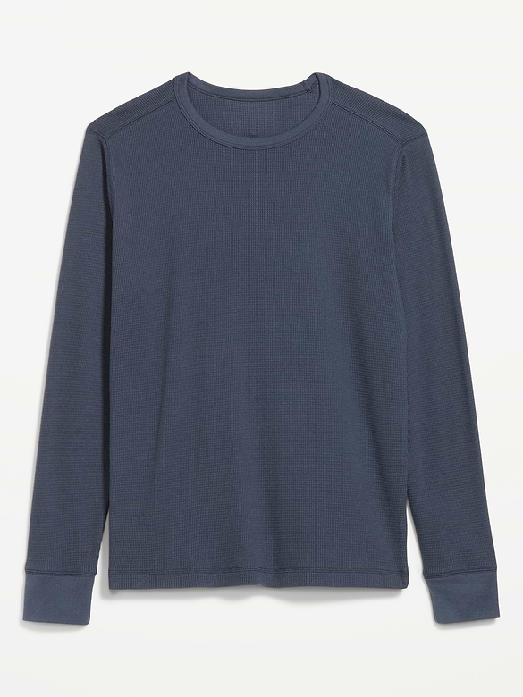 Crew-Neck Waffle T-Shirt