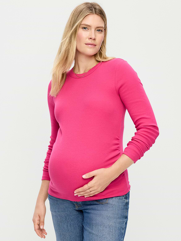 Maternity Snug Long-Sleeve T-Shirt