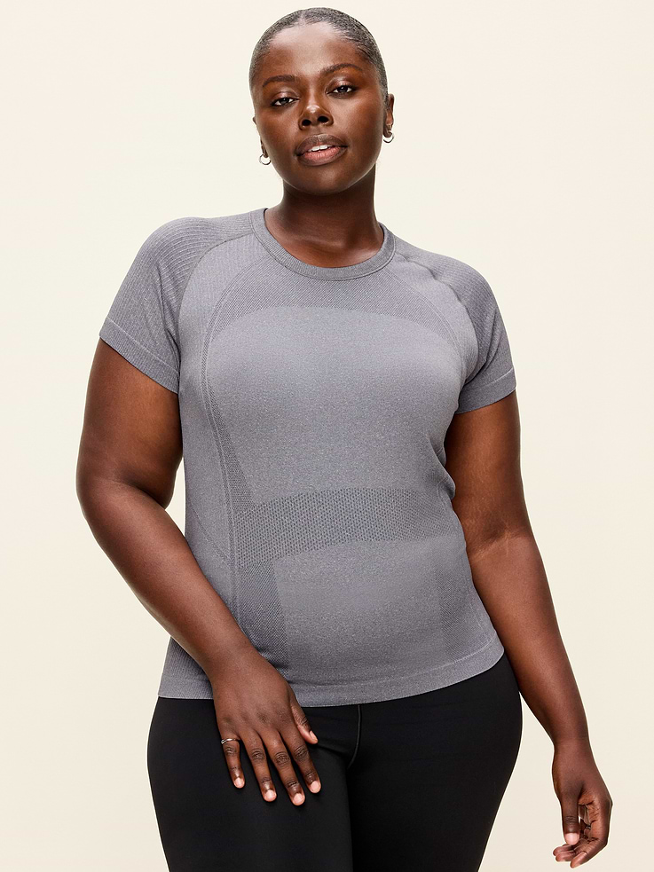 Image 7 of 9, Fluid Seamless Fitted T-Shirt
