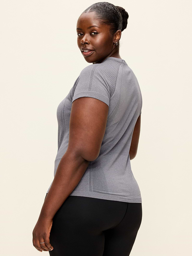 Image 8 of 9, Fluid Seamless Fitted T-Shirt