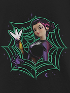 Image 2 of 4, KPop Demon Hunters Zoey Web Girls Graphic TShirt