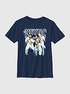 Image 1 of 4, Soft cotton blend T-shirt., Crewneck., Short sleeves., Officially licensed N 'Sync Gonna Be graphic at front. Fifth Sun is an internationally recognized manufacturer of exclusive licensed graphic apparel and innovative fashions for premium brands like Star Wars, Disney, Marvel, and Nintendo., This item is printed on demand