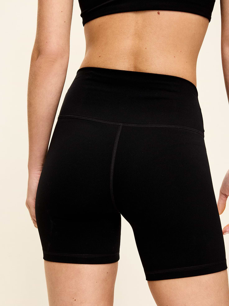 Image 5 of 8, High-Waisted StudioSmooth Biker Shorts -- 6-inch inseam