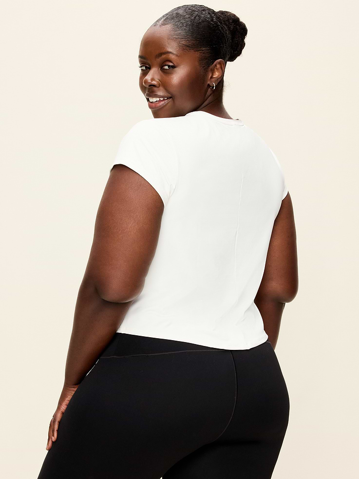 Image 8 of 9, StudioSmooth Short-Sleeve Base Layer Top
