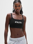 Image 1 of 3, BEST FOR STUDIO: yoga + barre + pilates, IMPACT: Light-impact workouts, best for D-DD cups, FEEL: Powervita fabric is buttery soft with support that feels like a gentle hug, FAVE: Adjustable straps for an easy custom-fit, Built-in pockets with removable pads for optional coverage, Removable pads hold their shape from wash to wear, Lined with PowerMesh for breathable, sheer-proof coverage, Product #1188643
