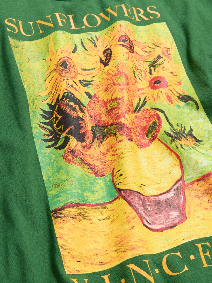 Image 4 of 7, Vincent Van Gogh Oversized Tunic T-Shirt