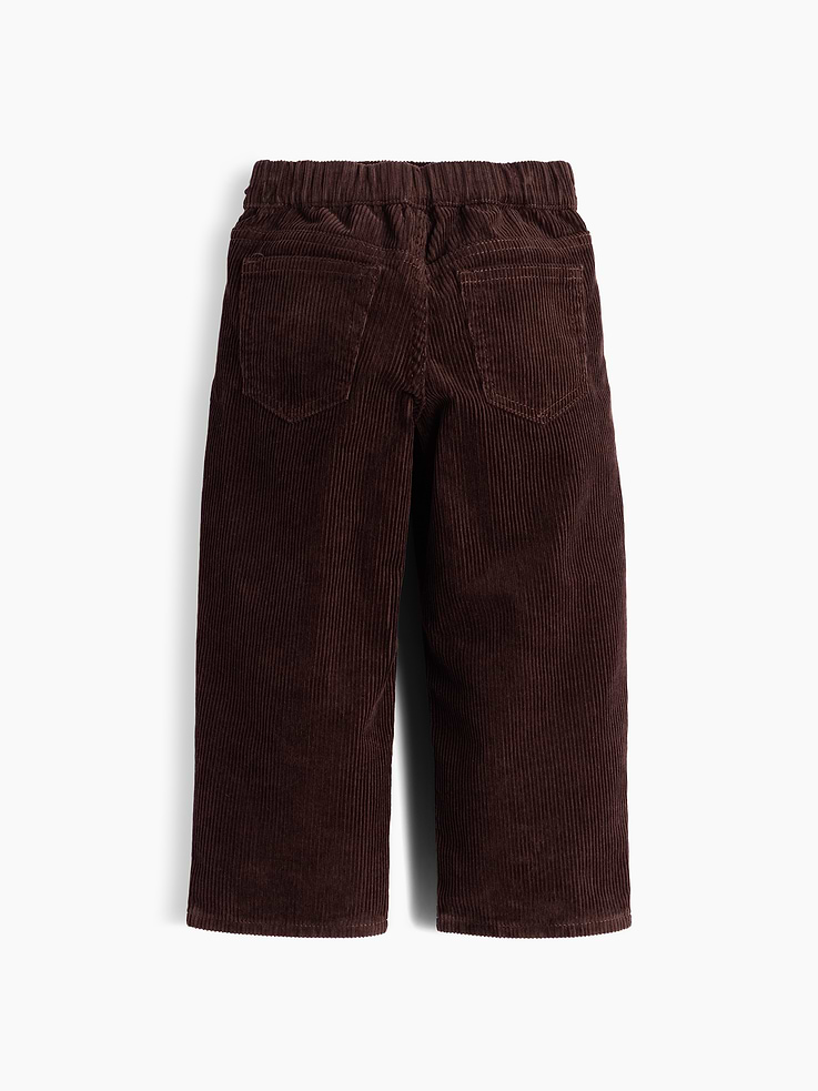 Image 3 of 3, Baby & Toddler Corduroy Pull-On Baggy Pants