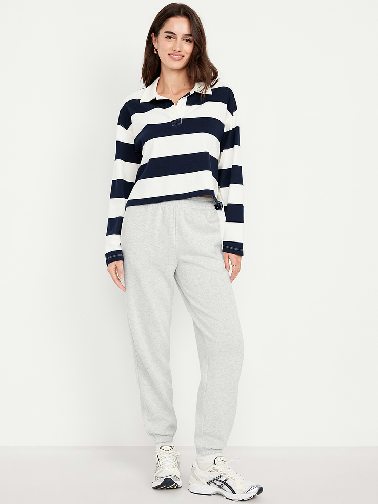 Image 1 de 6, Un molleton d’une épaisseur parfaite dont vous ne pourrez plus vous passer., Nouveau! Votre pantalon de jogging préféré est maintenant doté d’une ceinture améliorée et d’un cordon de serrage interne., Poches sur la couture., Ourlet élastique., Produit #777362