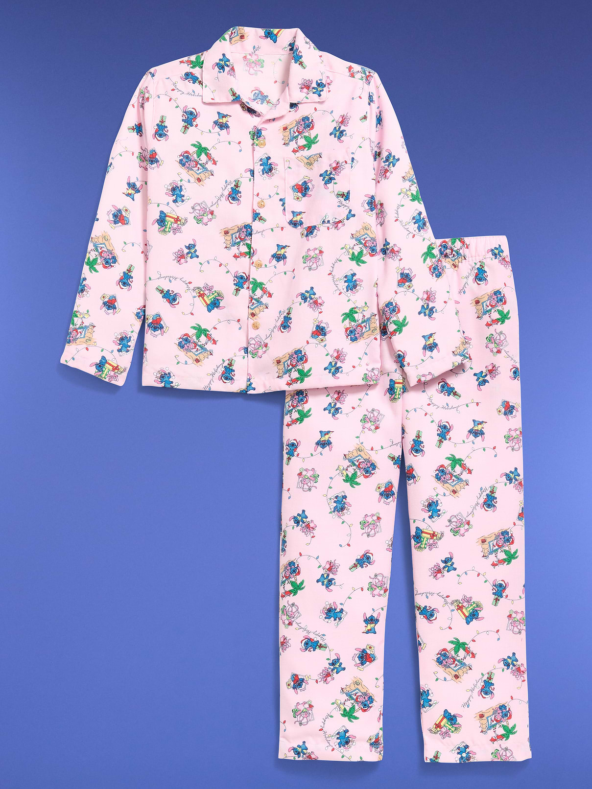 Image 5 of 5, Old Navy x Disney Stitch & Angel Gender-Neutral Pajama Set for Kids, All-Access Cardmember