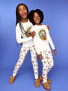 Image 1 of 4, crew neck, long sleeves, coordinating pajama pants, elasticized waistband, licensed graphic, ©Disney, Product #906400