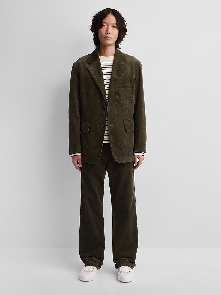 Image 8 of 9, Gap × A.P.C. Corduroy Relaxed Straight Pants