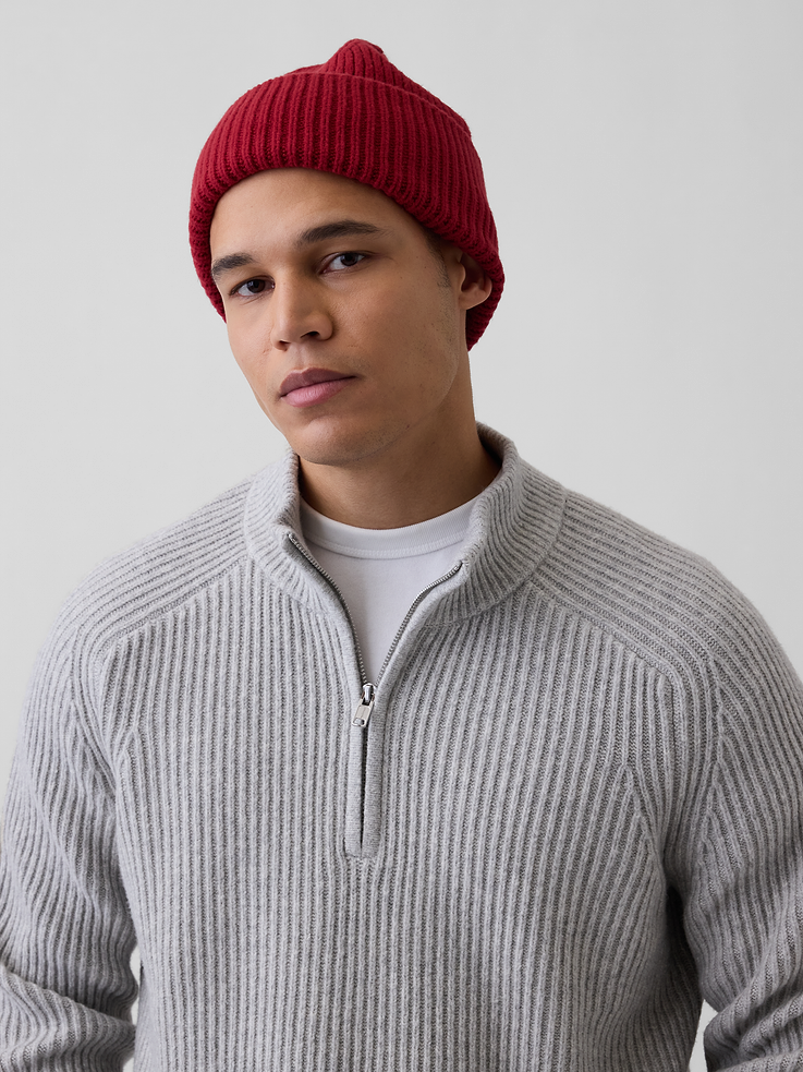 Image 2 of 3, CashSoft Chunky Beanie