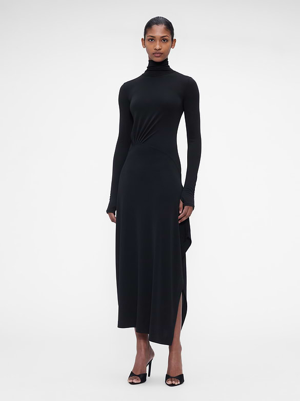 Gap × Victoria Beckham Draped Maxi Dress