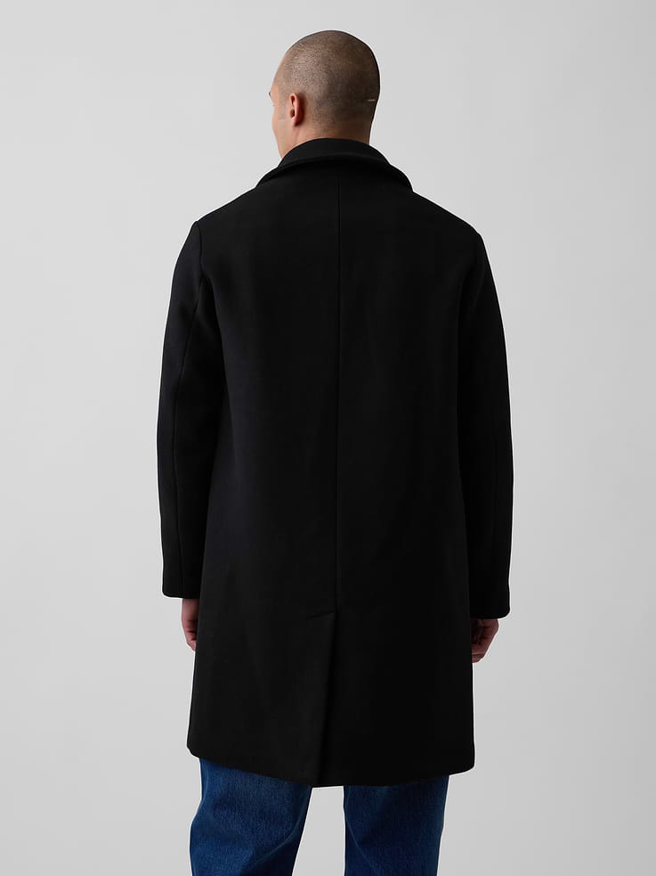 Image 3 of 5, Wool-Blend Car Coat