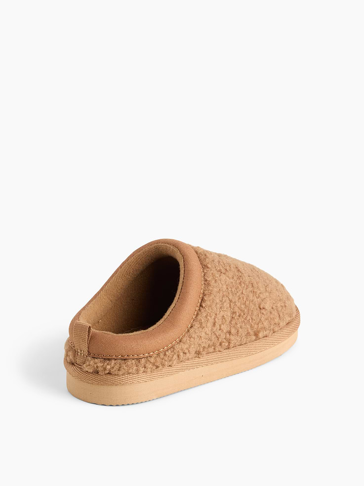 Image 3 of 4, Toddler Brannan Bear Sherpa Clog Slippers