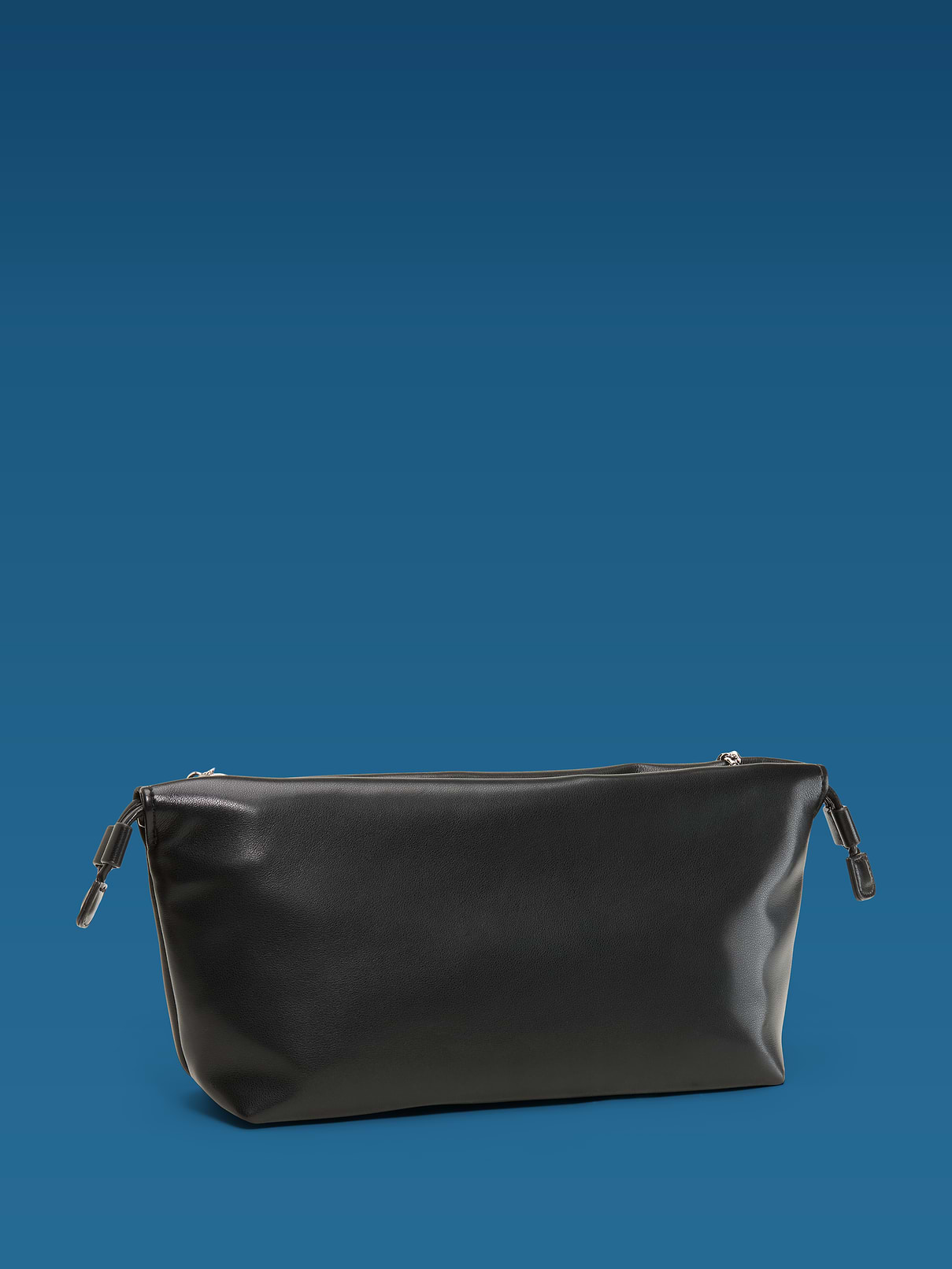 Image 3 of 7, Old Navy x Altuzarra Vegan Leather Drawstring Baguette Bag