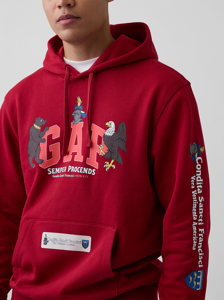 Image 4 of 8, Adult Heavyweight Logo Hoodie by Edward Crutchley