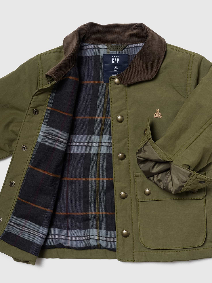 Image 3 of 3, Baby & Toddler Waxed Jacket