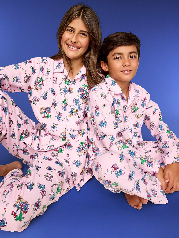 Old Navy x Disney Stitch & Angel Gender-Neutral Pajama Set for Kids