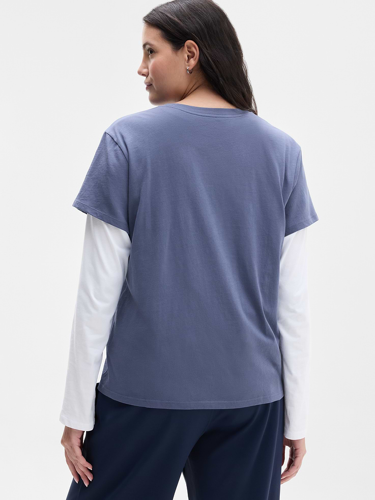 Image 6 of 7, Favorite Cotton Classic Tee