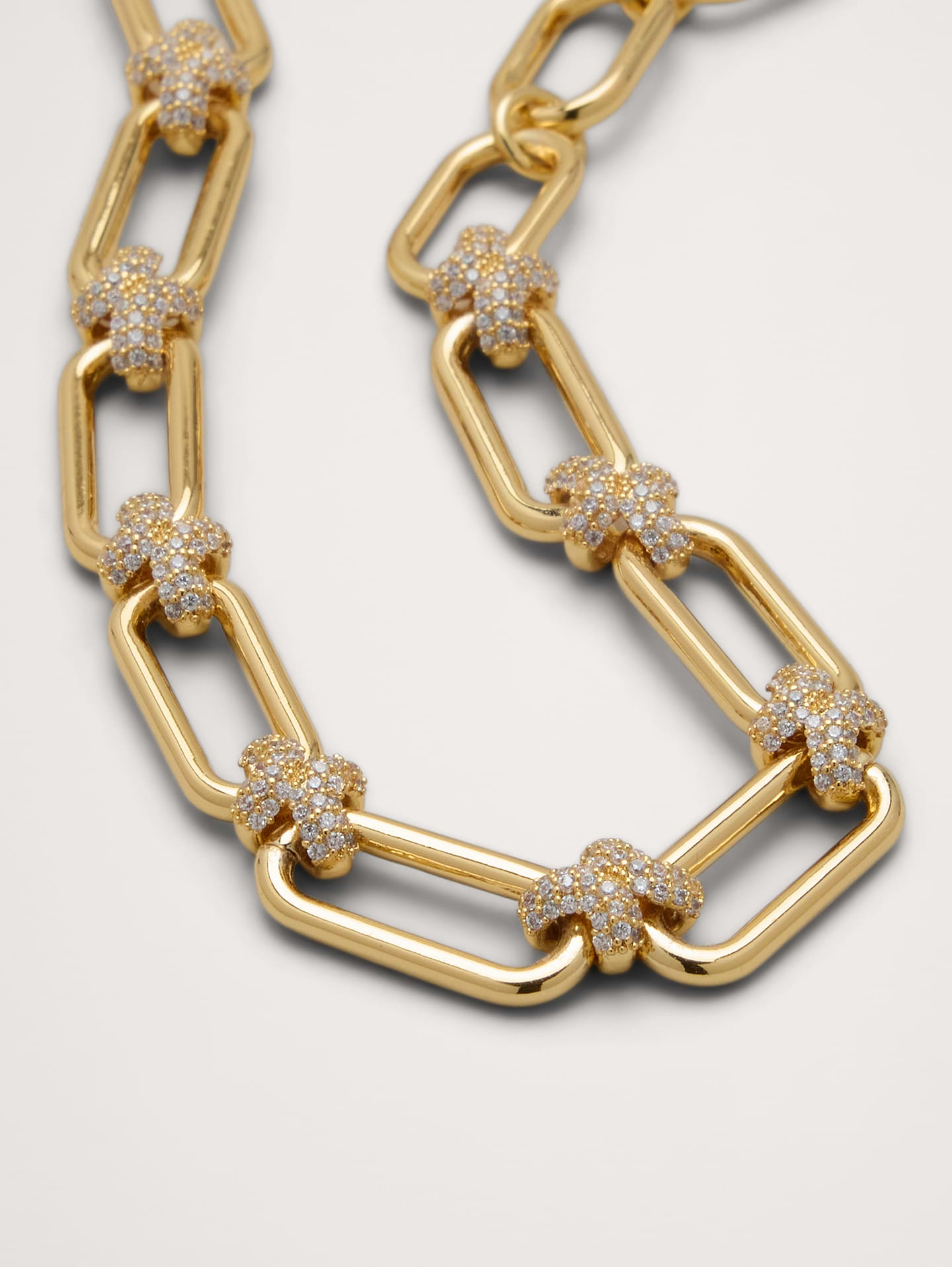 Image 2 of 2, Pavé Link Bracelet