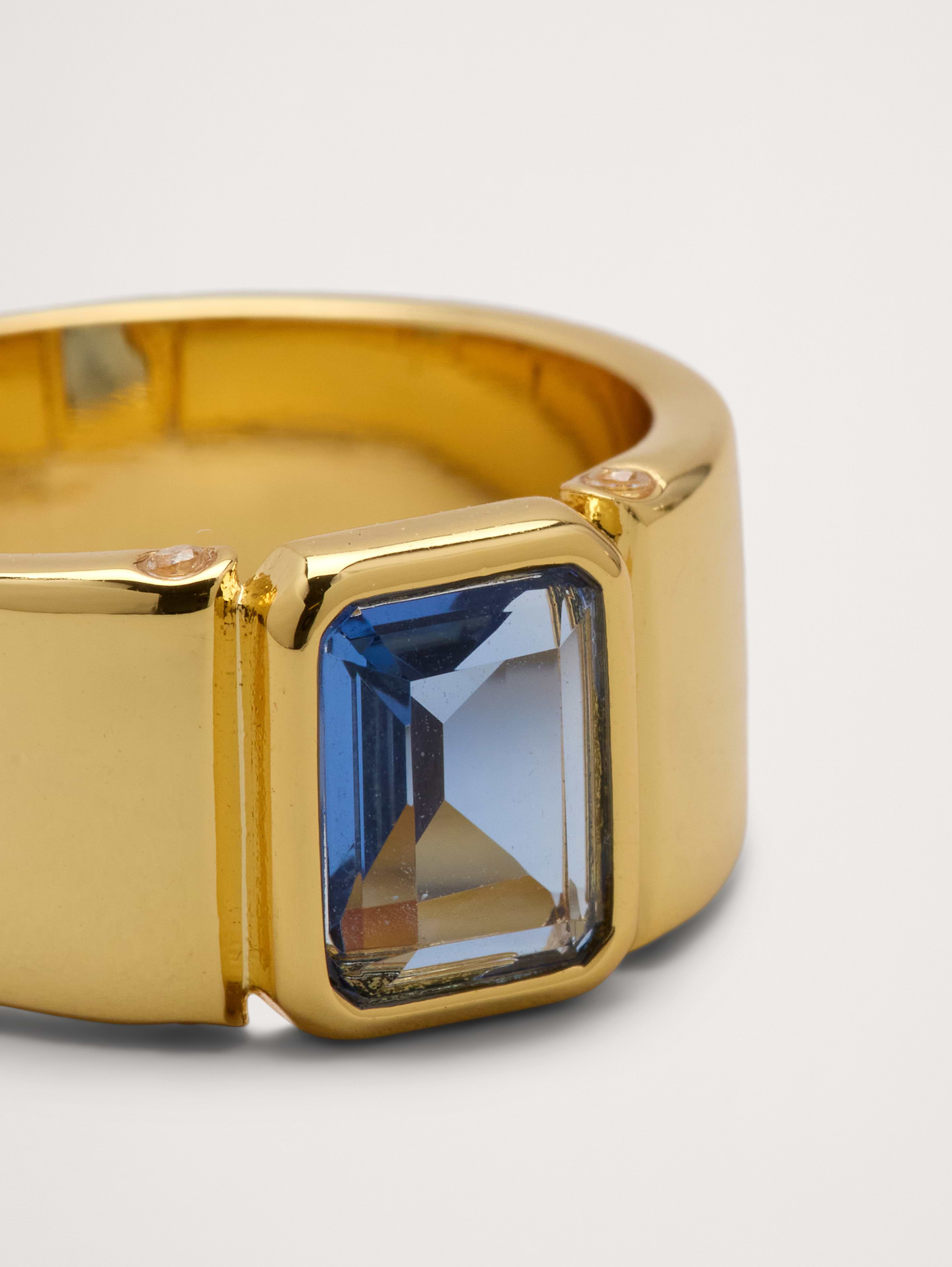 Image 3 of 3, Gemstone Cigar Ring