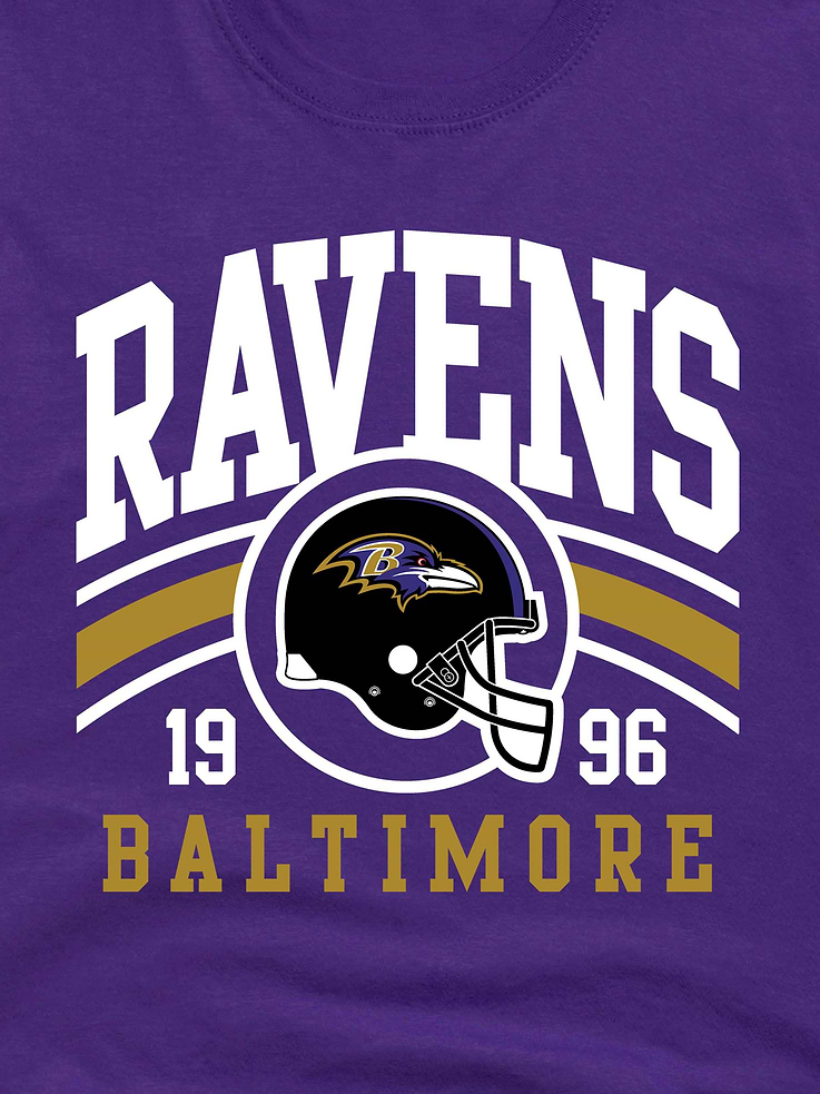 Image 3 of 4, NFL Classic Stripe Graphic Tee