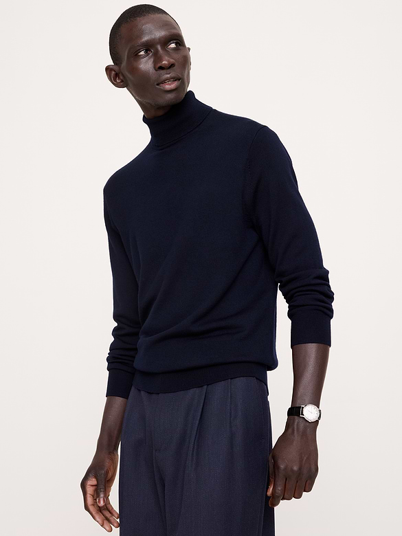 Merino Turtleneck Sweater